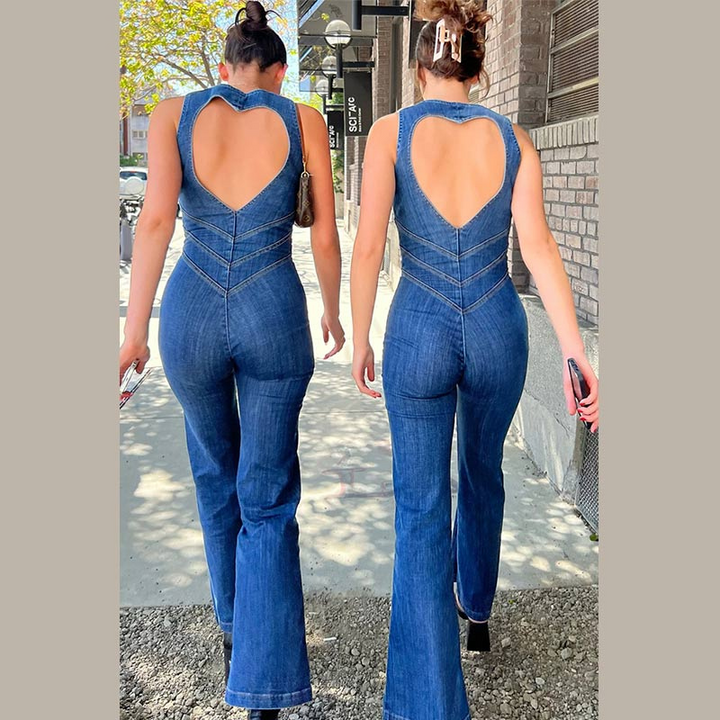 W&W Mode | Overall Damen Elegant Blau