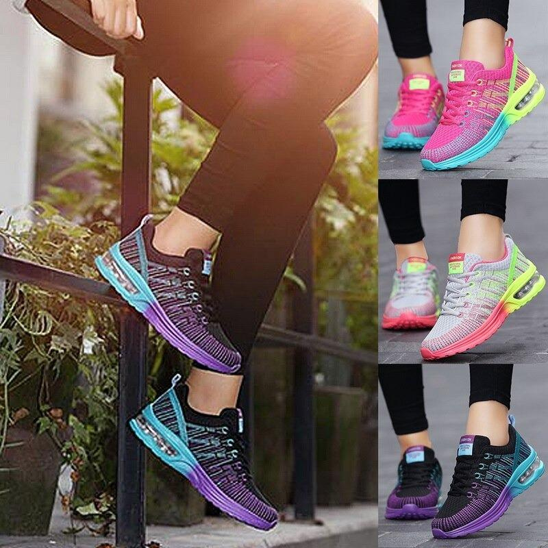 W&W Mode | Damen Fitness Sportschuhe Bunt