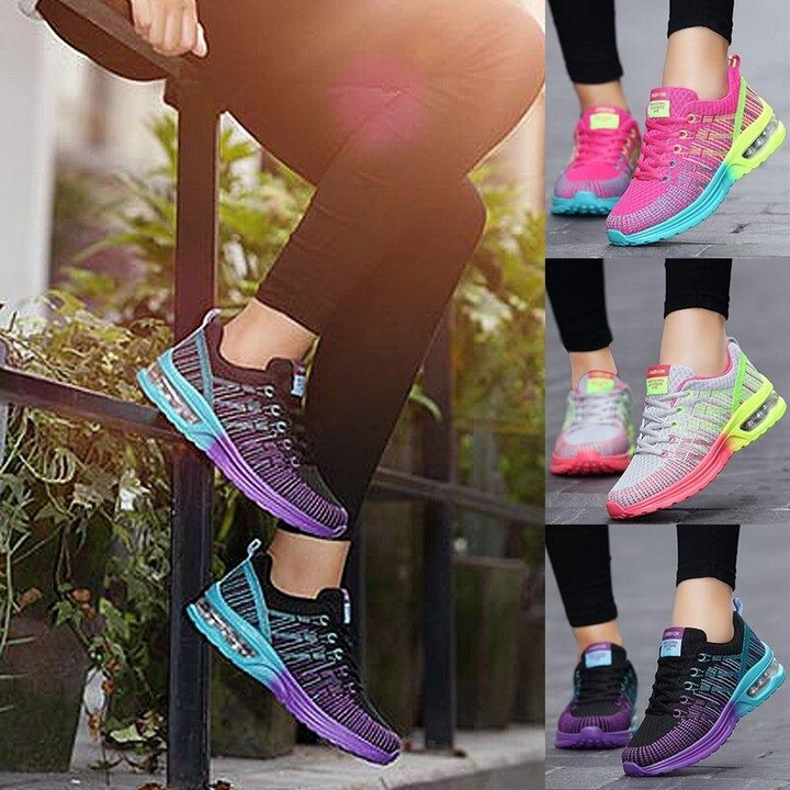 W&W Mode | Damen Fitness Sportschuhe Bunt