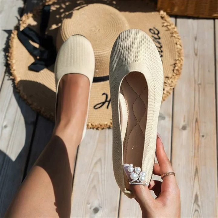 W&W Mode | Damen Flache Schuhe Modisch Elegant