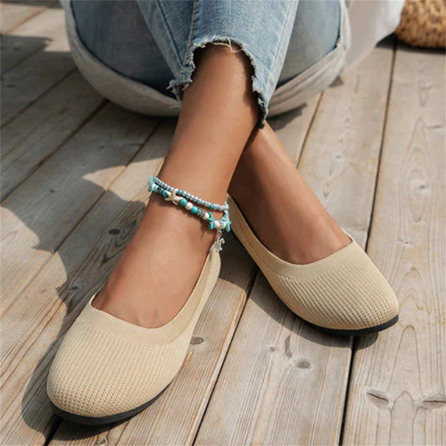 W&W Mode | Damen Flache Schuhe Modisch Elegant