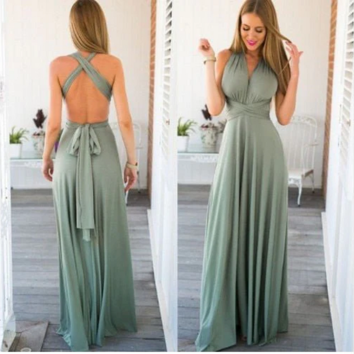 W&W Mode | Damen Hochzeitsgast Kleid Maxi