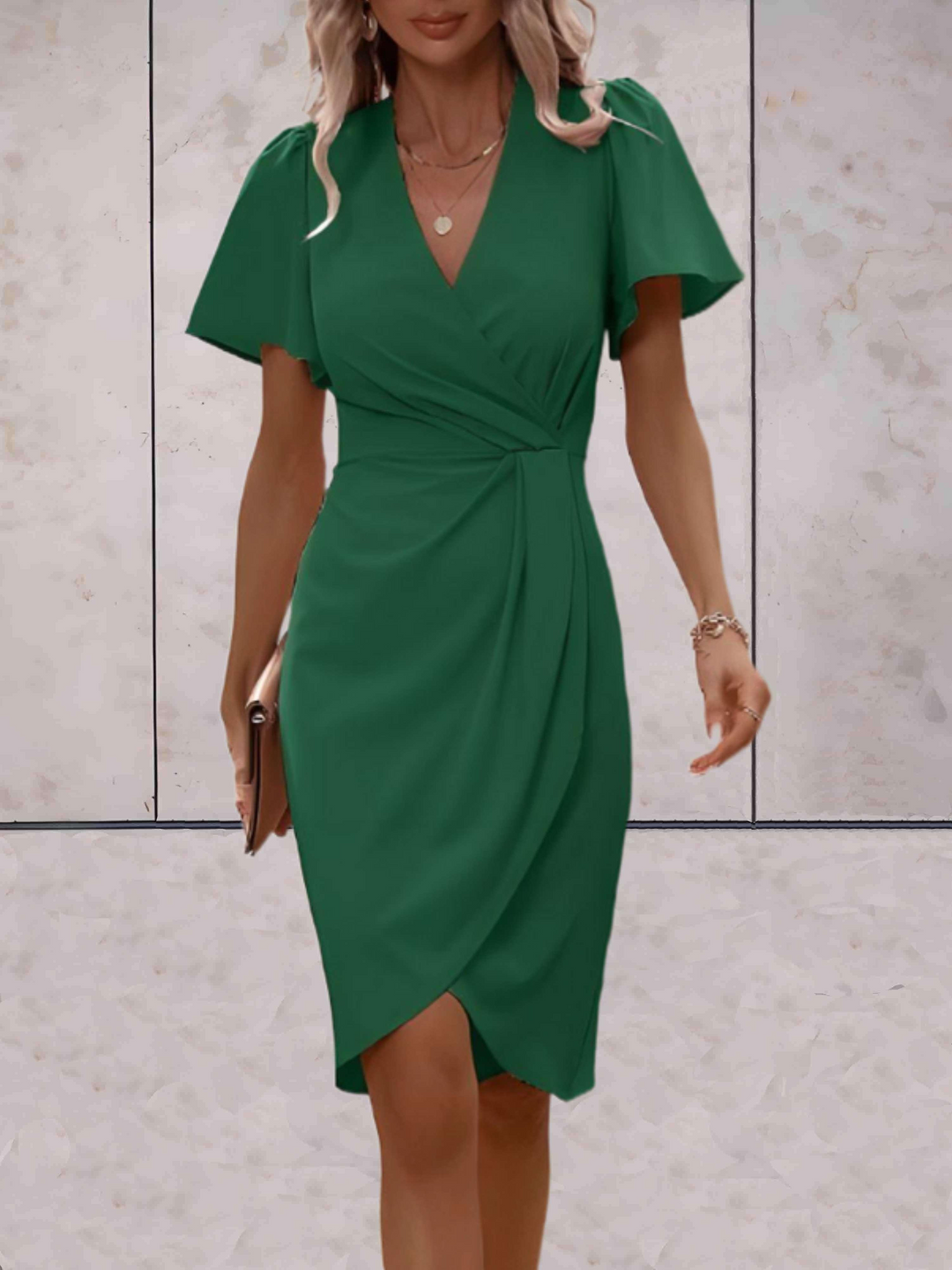 W&W Mode | Hochzeitsgast Wickelkleid Mini