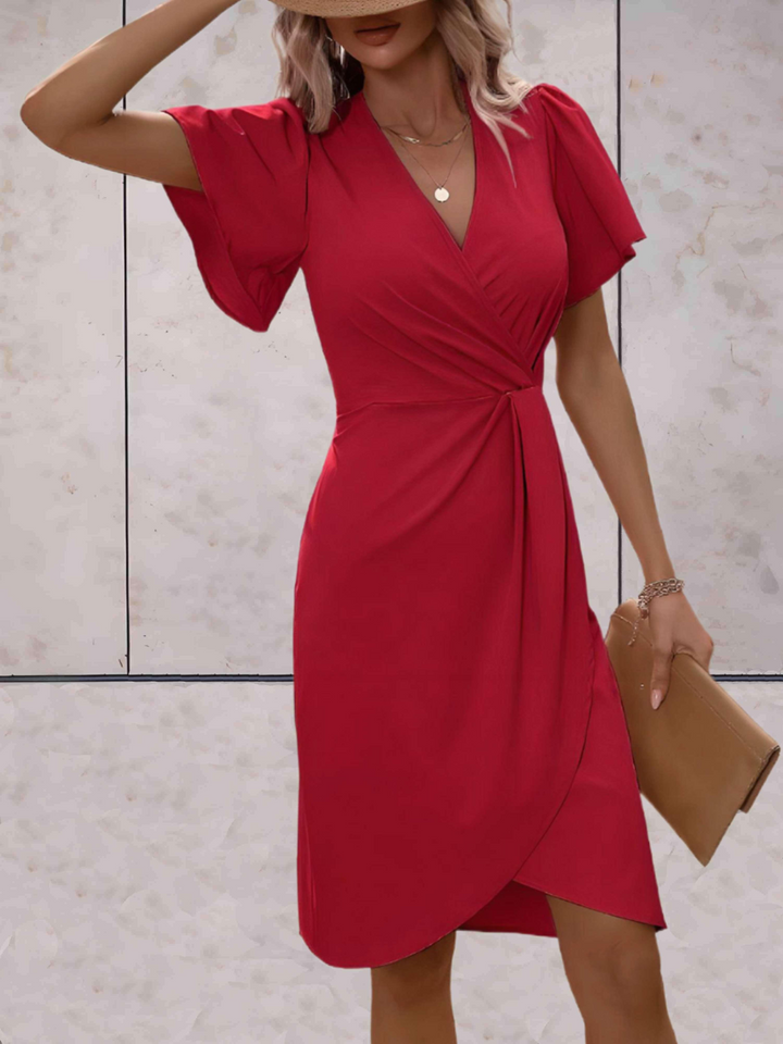 W&W Mode | Hochzeitsgast Wickelkleid Mini