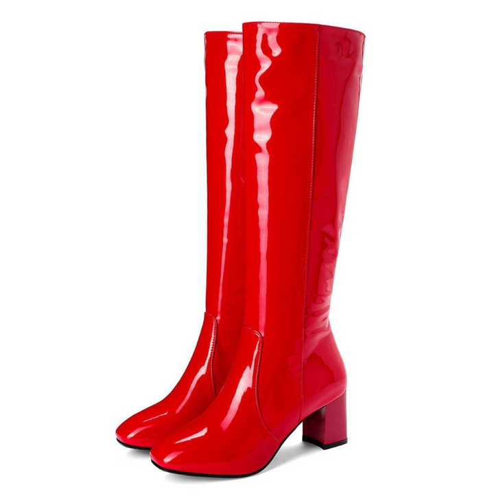 W&W Mode | Damen Lange Stiefel Schwarz