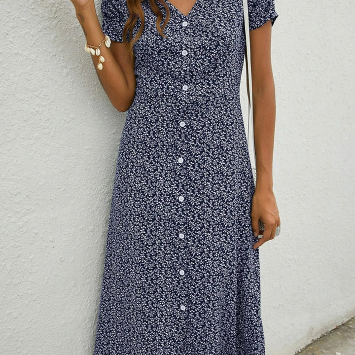 Damen Sommerkleid in Midi-Länge