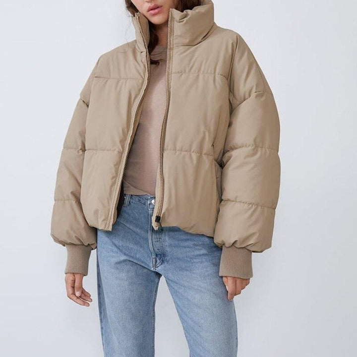 W&W Mode | Damen Winterjacke mit hohem Kragen
