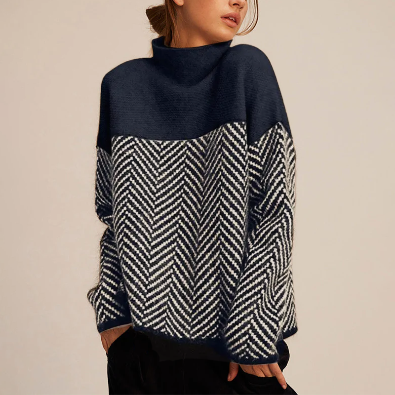 W&W Mode | Damen Rollkragenpullover für den warmen Winter