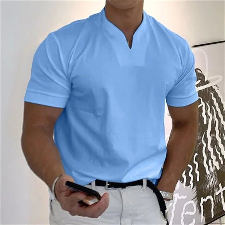 W&W Mode | Flexibles Business Lässig T-shirt Für Männer