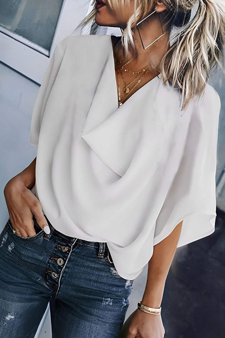 W&W Mode | Damen Sommer Chiffon Bluse