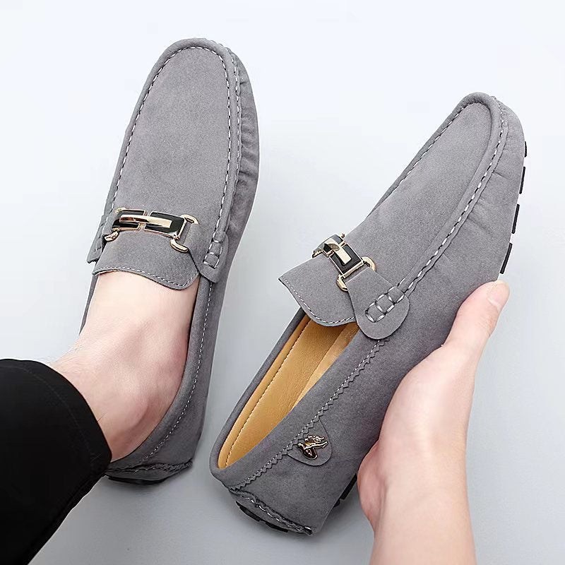 W&W Mode | Bequeme Metallische Mokassins
