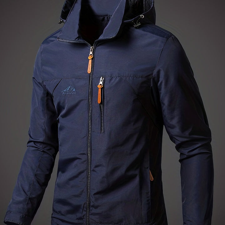 W&W Mode | Wasserabweisende Herren Softshelljacke Mit Kapuze