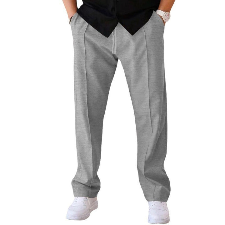 W&W Mode | Bequeme, Breitgeschnittene Herren Hose Aus Leichtem, Luftigem Material