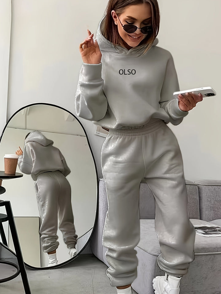 W&W Mode | Damen Freizeit Kapuzenpullover und Jogginghosen
