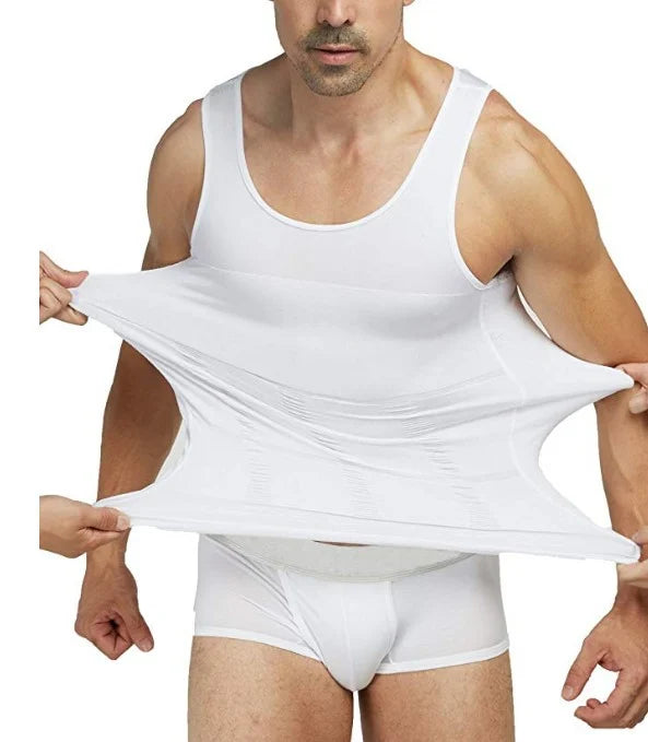 W&W Mode | Schlanke Passform Kompression Body Shaper mit Bauchkontrolle und Unsichtbarem Unterhemd Design