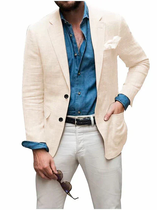 W&W Mode | Leinenblazer Für Herren