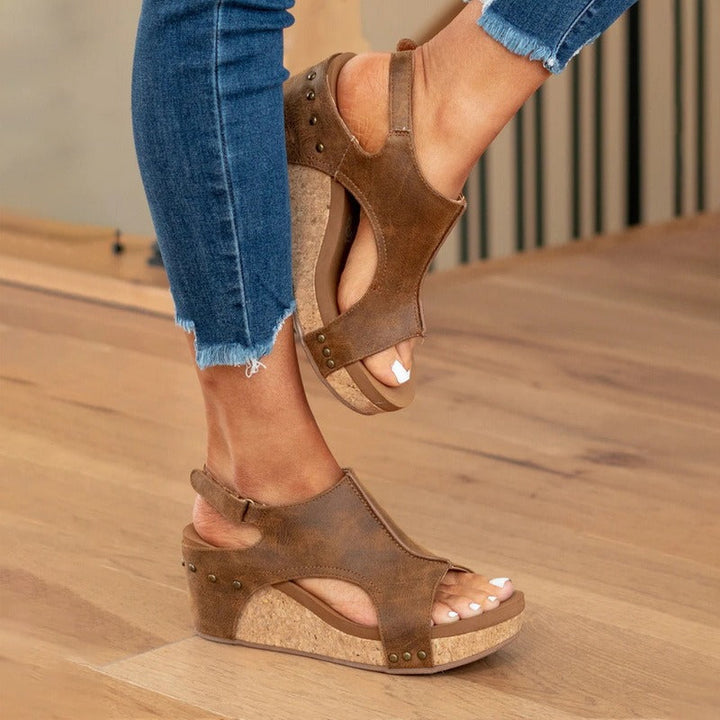 W&W Mode – Sommersandalen aus Leder