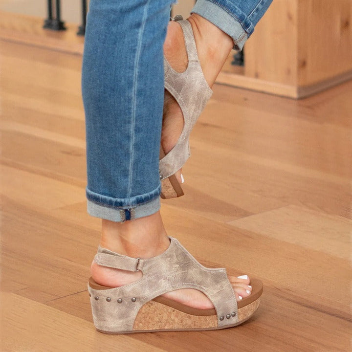 W&W Mode | Bequeme Leder-Sandalen für den Sommer