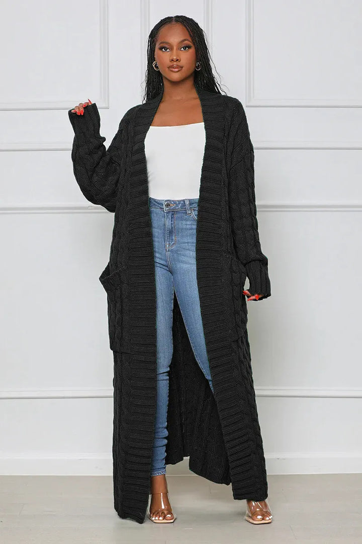 W&W Mode - Rita - Lange Strickjacke