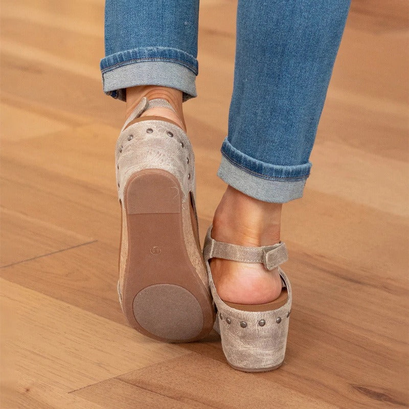 W&W Mode | Bequeme Leder-Sandalen für den Sommer