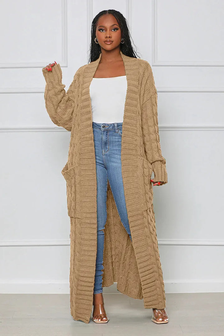 W&W Mode - Rita - Lange Strickjacke