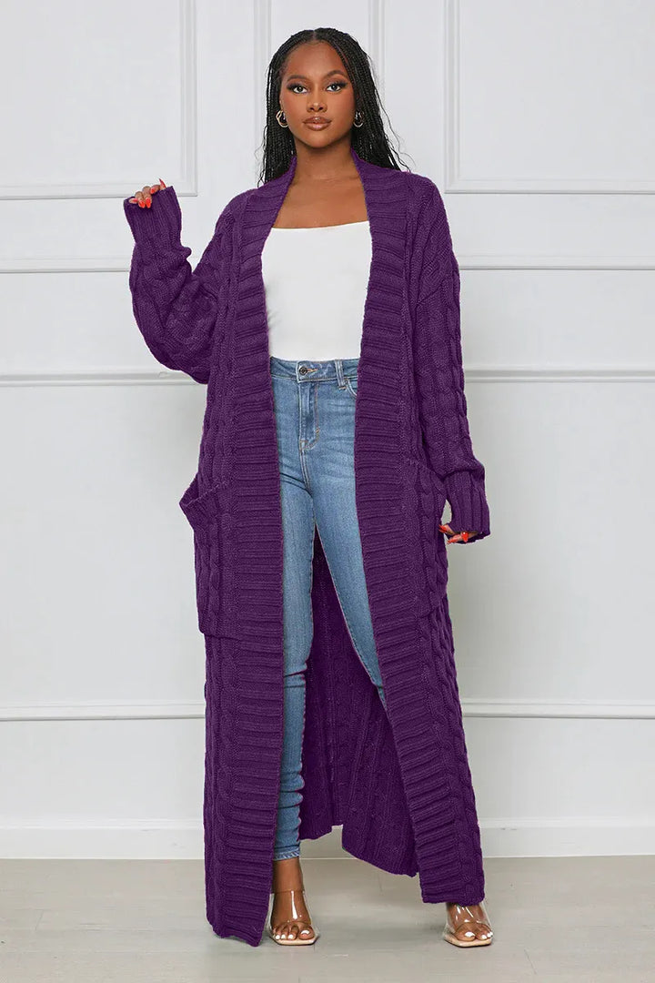 W&W Mode - Rita - Lange Strickjacke
