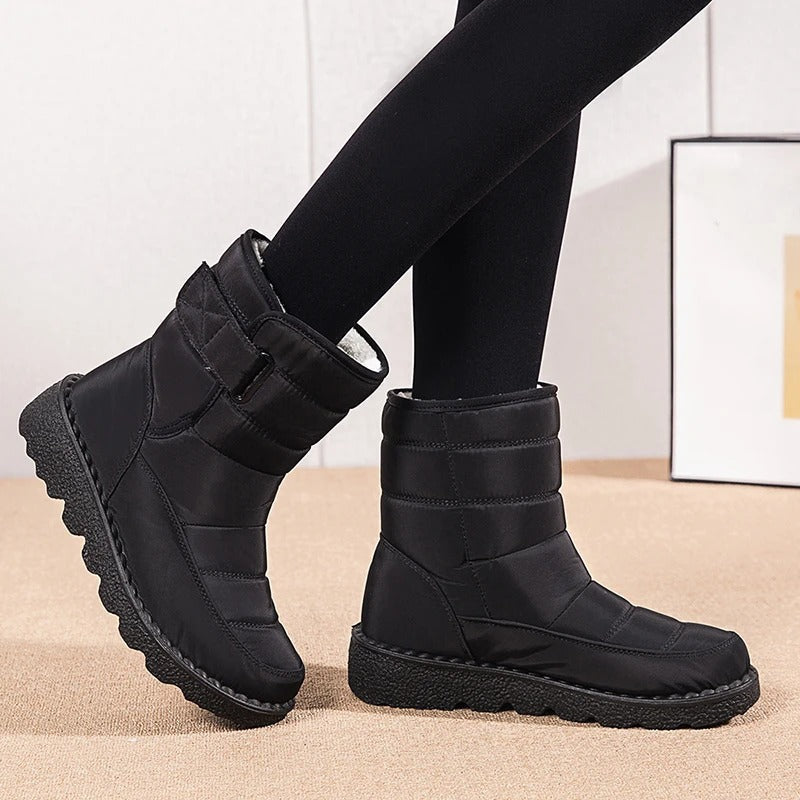 W&W Mode Dicker Plüsch Winter Stiefel