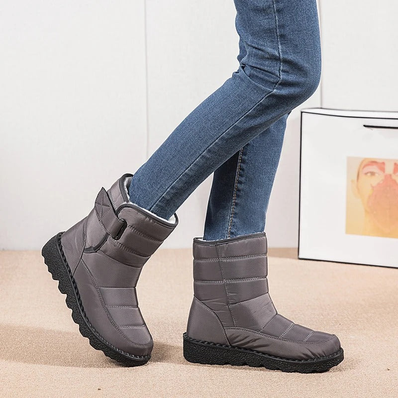 W&W Mode Dicker Plüsch Winter Stiefel