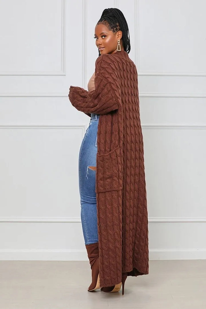 W&W Mode - Rita - Lange Strickjacke