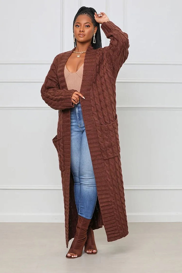 W&W Mode - Rita - Lange Strickjacke