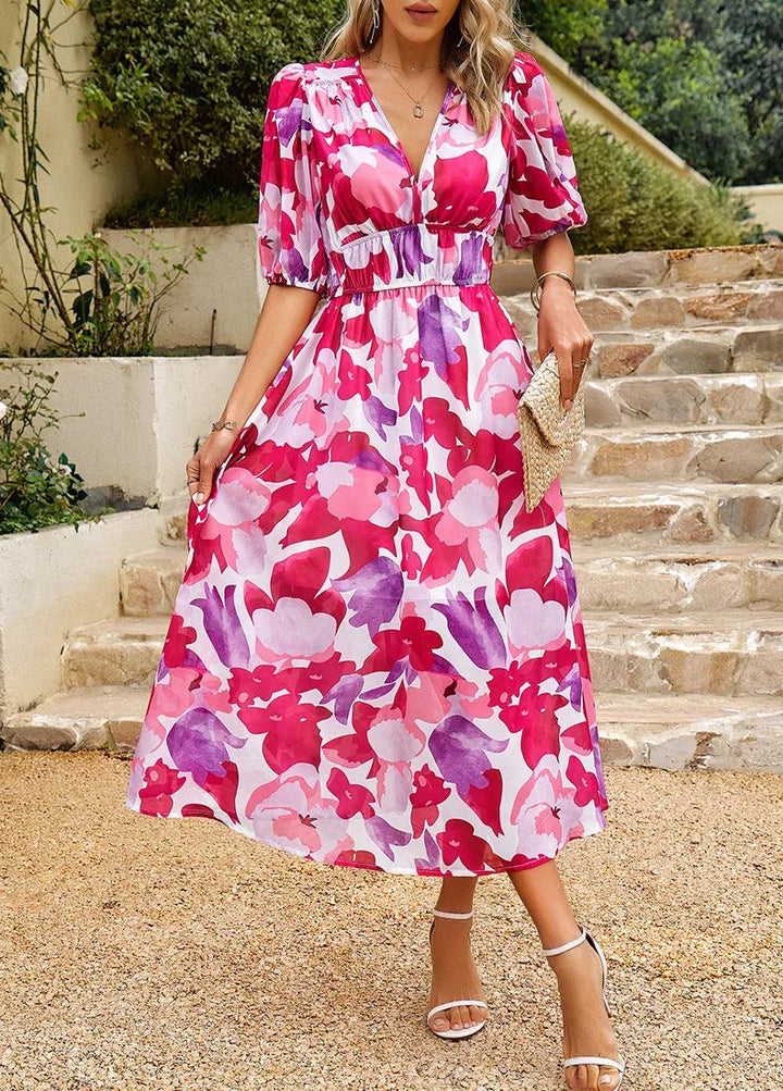 W&W Mode | Elegantes Midikleid Für Damen Mit Stil