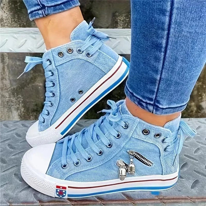 W&W Mode | Urbaner Trend Sneaker-Jeans-Look & Reißverschluss