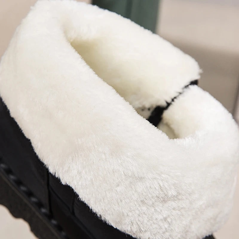 W&W Mode Dicker Plüsch Winter Stiefel