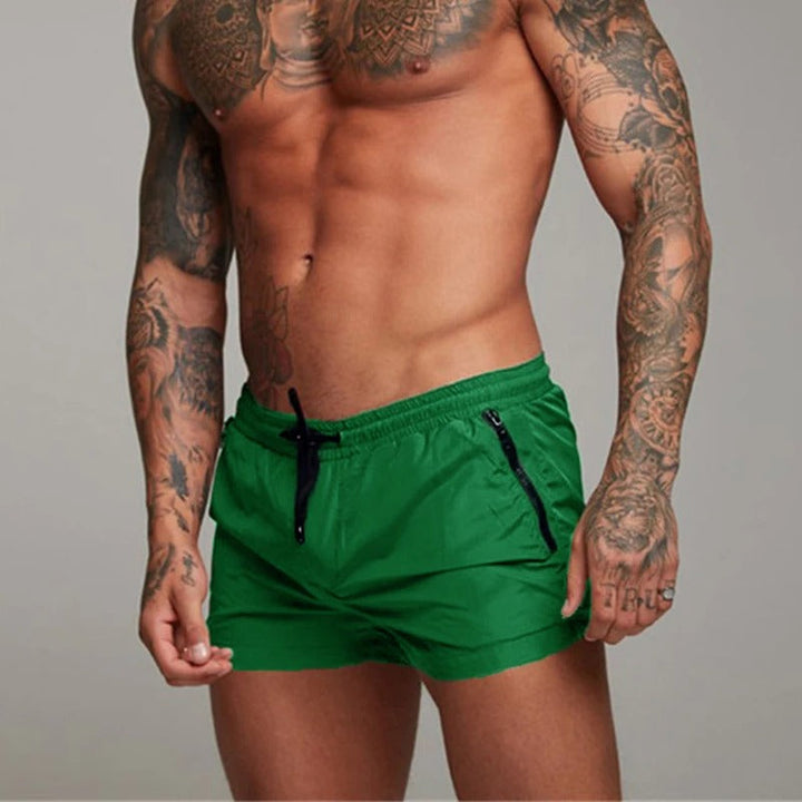 W&W Mode | Badeshorts Schnell trocknende kurze Shorts mit Stretch für Herren