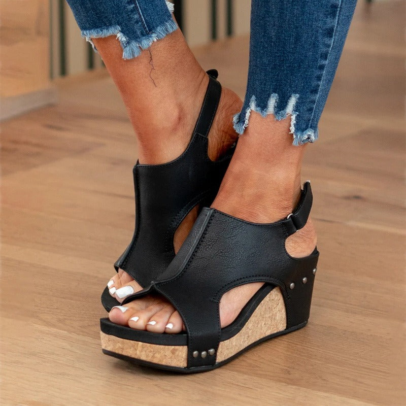 W&W Mode | Bequeme Leder-Sandalen für den Sommer