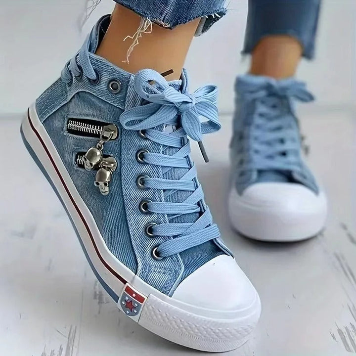 W&W Mode | Urbaner Trend Sneaker-Jeans-Look & Reißverschluss