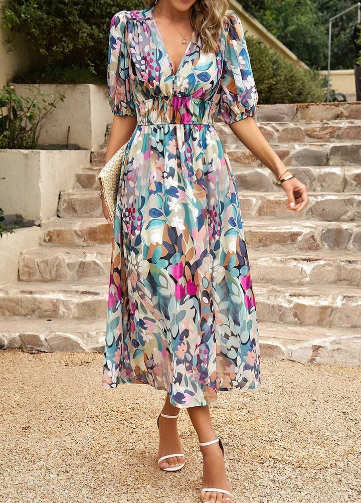 W&W Mode | Elegantes Midikleid Für Damen Mit Stil