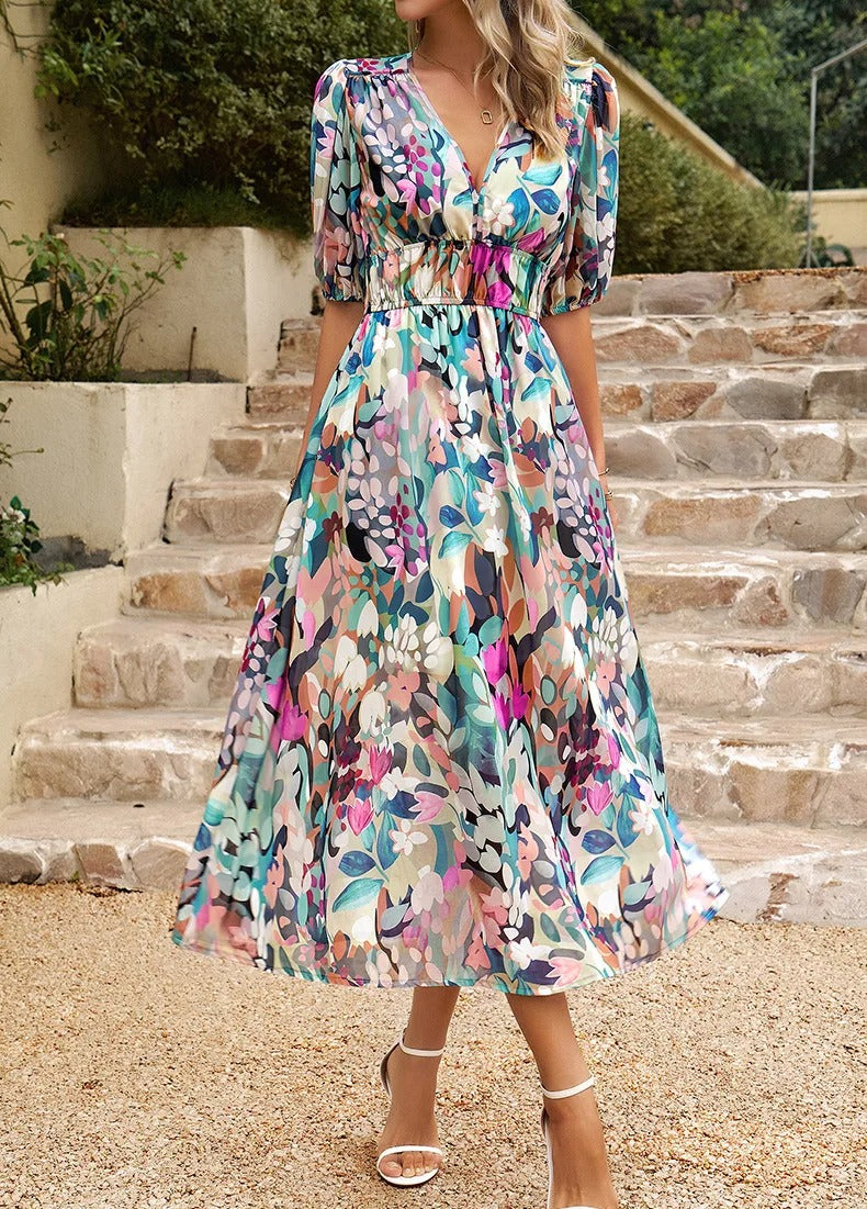 W&W Mode | Elegantes Midikleid Für Damen Mit Stil