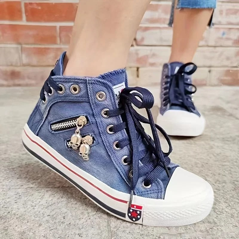 W&W Mode | Urbaner Trend Sneaker-Jeans-Look & Reißverschluss