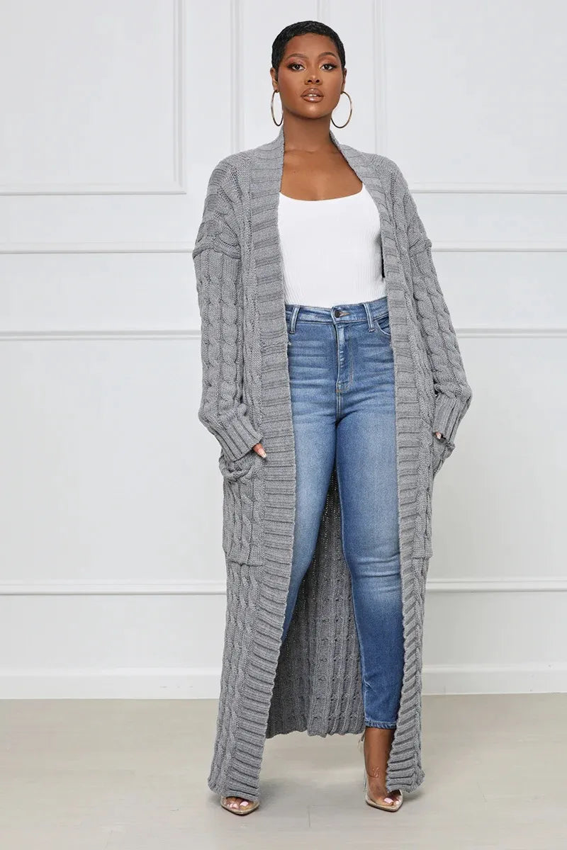 W&W Mode - Rita - Lange Strickjacke