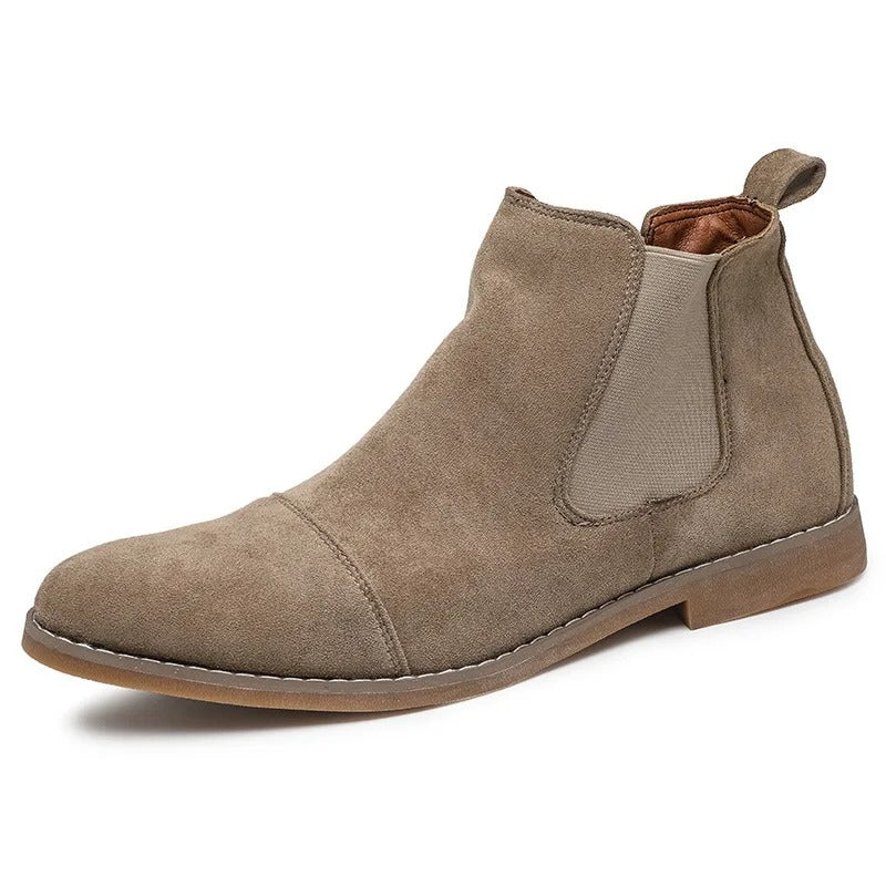 W&W Mode | Wildleder Chelsea Boots Für Herren Stilvoll & Nachhaltig