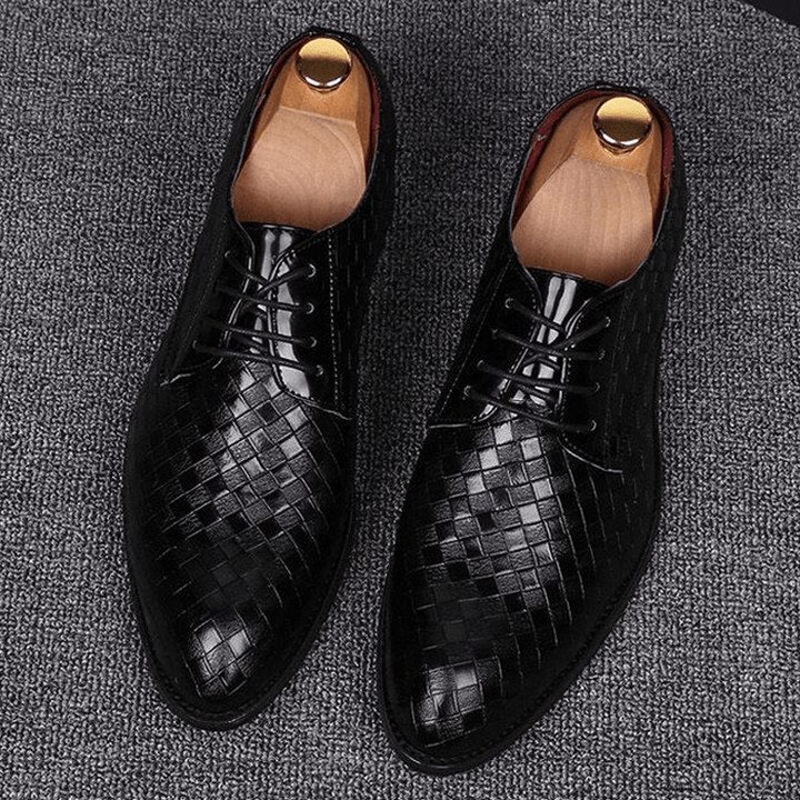 W&W Mode | Herren Schuhe Schicke Formelle Leder Schnürschuhe