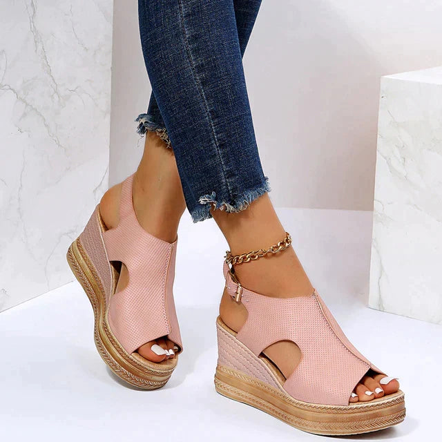 W&W Mode - Plateau-Sandalen