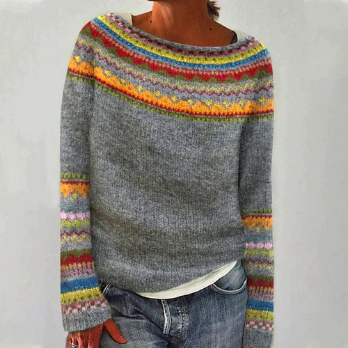 W&W Mode Pullover mit langen Ärmeln und Druck