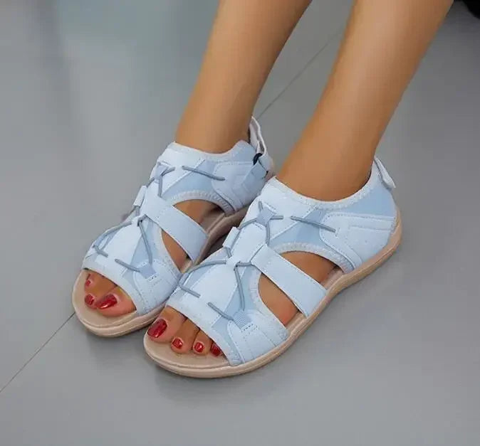 Zenobia - Stilvolle, verstellbare Sommersandalen mit Fußgewölbeunterstützung