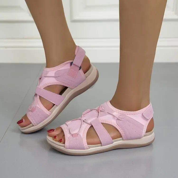 Zenobia - Stilvolle, verstellbare Sommersandalen mit Fußgewölbeunterstützung