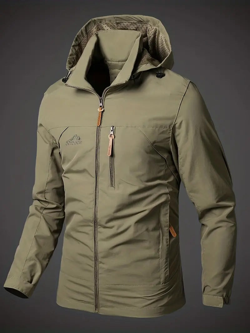 W&W Mode | Herren Softshelljacke Mit Mehreren Taschen
