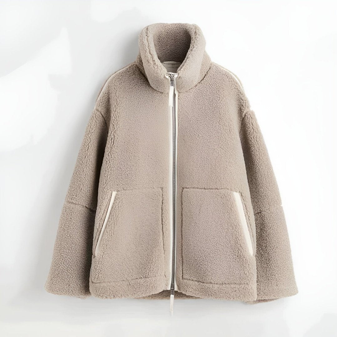 W&W Mode | Teddy Fleece Jacke Für Damen