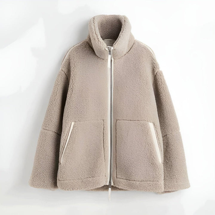 W&W Mode | Teddy Fleece Jacke Für Damen