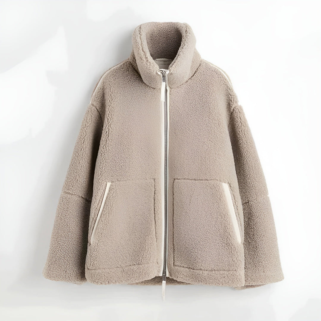 W&W Mode | Teddy-Fleece-Jacke
